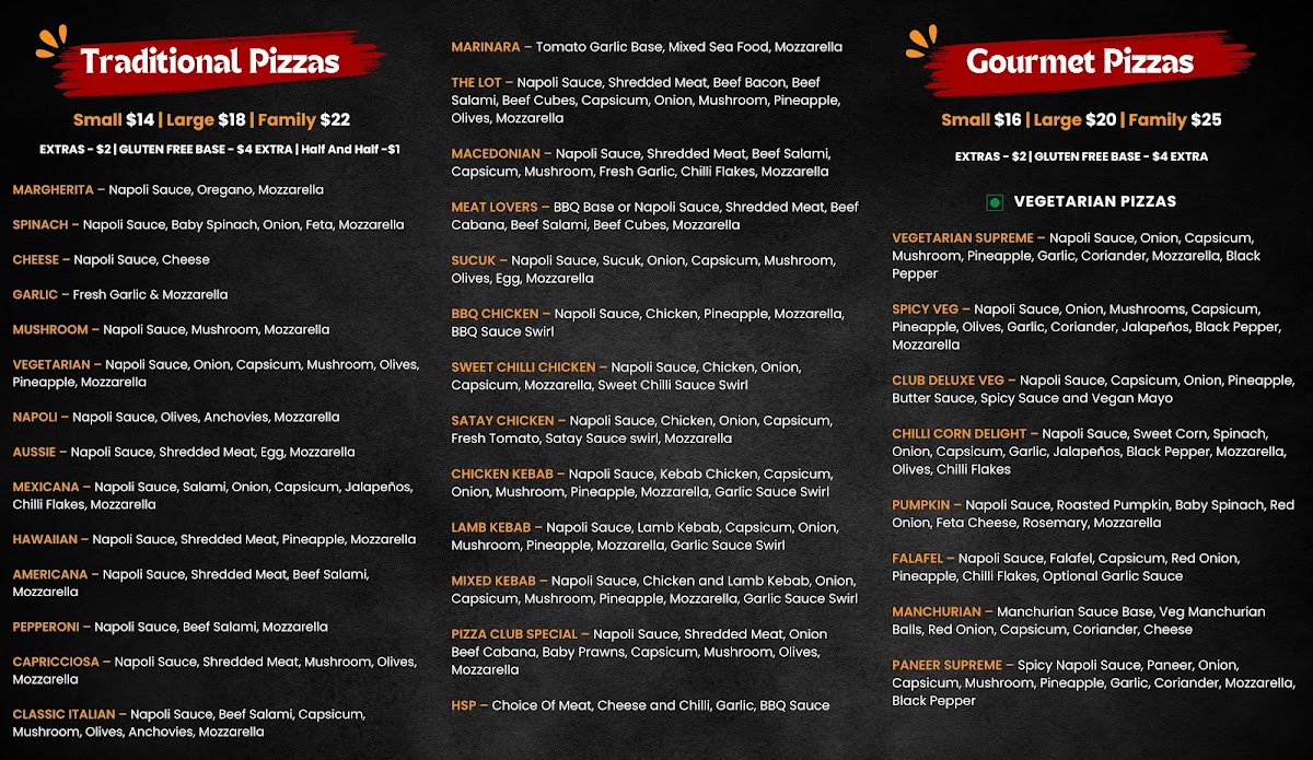 Menu Pizza Club Craigieburn-3